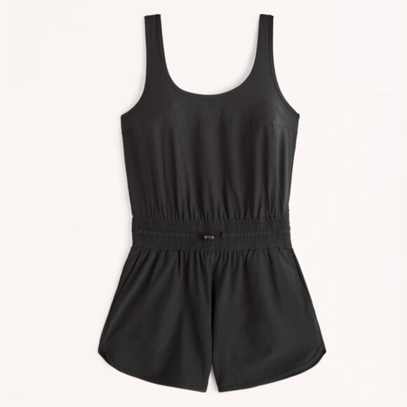 Abercrombie & Fitch Black Traveler Romper Size SP 2864 - Picture 1 of 9